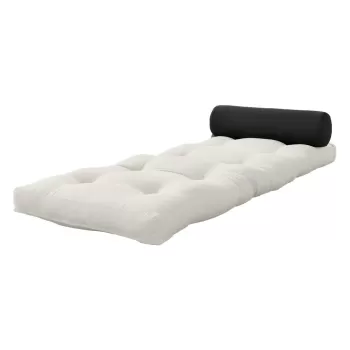 Saltea variabila Karup Design Wrap Creamy/Dark Grey, 70 x 200 cm imagine