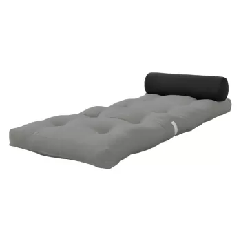 Saltea variabila Karup Design Wrap Grey/Dark Grey, 70 x 200 cm imagine