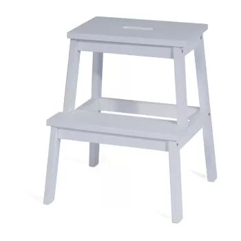 Scaun alb din lemn de cauciuc Corg - Bonami Selection imagine