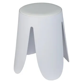 Scaun alb din plastic Comiso - Wenko imagine