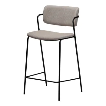 Scaun de bar bej (inaltime sezut 67,5 cm) Zed - DAN-FORM Denmark imagine