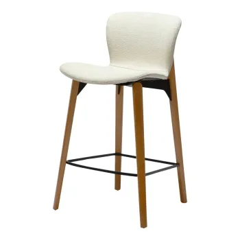 Scaun de bar crem (inaltime sezut 68 cm) Paragon - DAN-FORM Denmark imagine