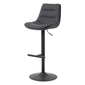 Scaun de bar gri cu inaltime ajustabila (inaltime sezut 65 cm) Adisa - Actona imagine