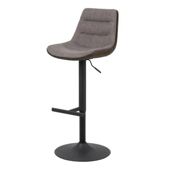 Scaun de bar gri cu inaltime ajustabila (inaltime sezut 86 cm) Adisa - Actona imagine