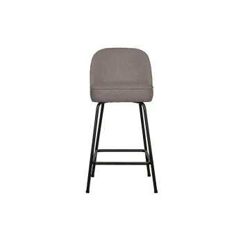 Scaun de bar gri (inaltime sezut 64 cm) Vogue - WOOOD imagine