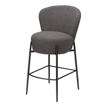 Scaun de bar gri (inaltime sezut 68 cm) Orbit - DAN-FORM Denmark imagine
