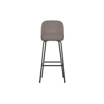 Scaun de bar gri (inaltime sezut 79 cm) Vogue - WOOOD imagine