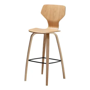Scaun de bar in culoare naturala (inaltime sezut 75 cm) S.I.T - DAN-FORM Denmark imagine