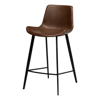Scaun de bar maro (inaltime sezut 65 cm) Hype - DAN-FORM Denmark imagine