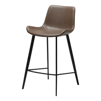 Scaun de bar maro (inaltime sezut 65 cm) Hype - DAN-FORM Denmark imagine
