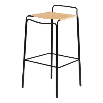 Scaun de bar maro (inaltime sezut 77 cm) Paz - DAN-FORM Denmark imagine