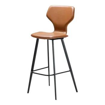 Scaun de bar maro (inaltime sezut 79,5 cm) S.I.T - DAN-FORM Denmark imagine
