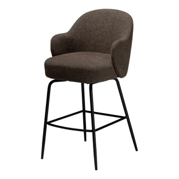 Scaun de bar maro rotativ (inaltime sezut 70 cm) Bae - DAN-FORM Denmark imagine