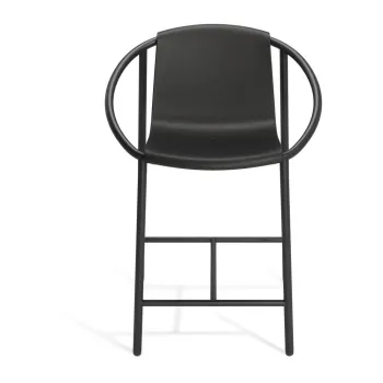 Scaun de bar negru din plastic 90 cm Ringo - Umbra imagine