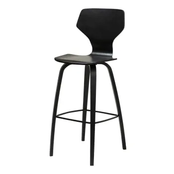 Scaun de bar negru (inaltime sezut 75 cm) S.I.T - DAN-FORM Denmark imagine