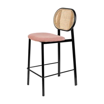 Scaun de bar negru/roz deschis 94 cm Spike - Zuiver imagine