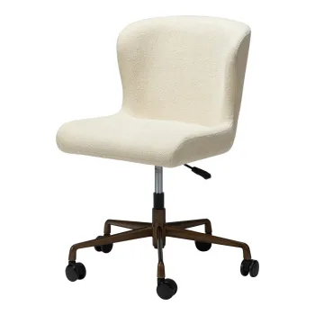 Scaun de birou bej Glam - DAN-FORM Denmark imagine