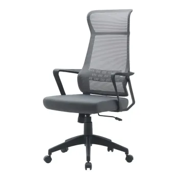 Scaun de birou gri tapitat Hoboken - Yes Everyday imagine