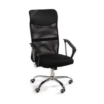 Scaun de birou negru tapiE>at Arco aEURBonami Essentials imagine