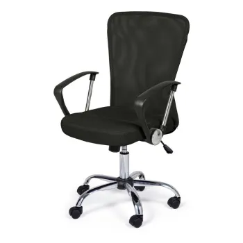 Scaun de birou negru tapitat Brisbane - Yes Everyday imagine