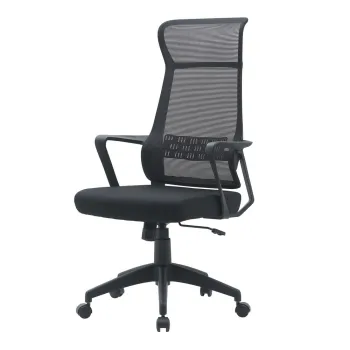 Scaun de birou negru tapitat Hoboken - Yes Everyday imagine