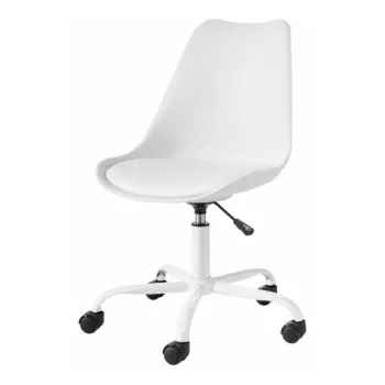 Scaun de birou reglabil Storaa Dan, alb imagine