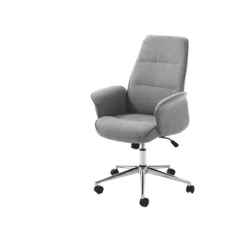 Scaun de birou Tomasucci Dony, inaltime 110 cm, gri imagine