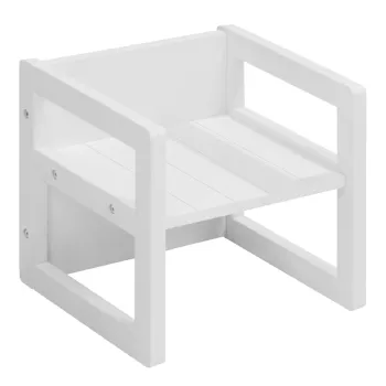 Scaun de copii alb - Roba imagine