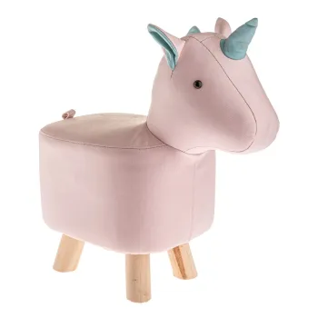 Scaun de copii roz deschis Unicorn - Dakls imagine