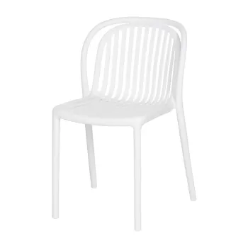 Scaun de dining alb din plastic Alia - Ixia imagine