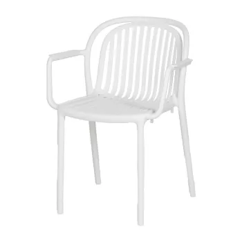 Scaun de dining alb din plastic Alia - Ixia imagine