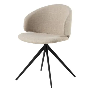 Scaun de dining bej Ella - Actona imagine