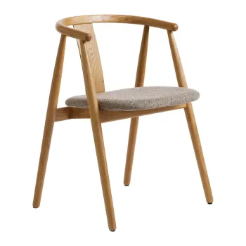 Scaun de dining bej/in culoare naturala Relate - Unique Furniture imagine