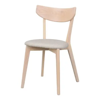 Scaun de dining bej/natural Ami - Rowico imagine
