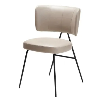 Scaun de dining bej Roost - DAN-FORM Denmark imagine