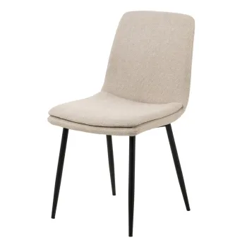 Scaun de dining crem Becca - Actona imagine