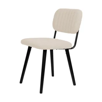 Scaun de dining crem Jake - White Label imagine