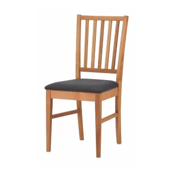 Scaun de dining din lemn de stejar Rowico Mimi, maro imagine