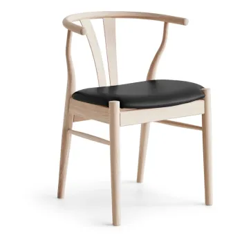 Scaun de dining din piele Freja - Hammel Furniture imagine
