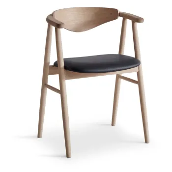 Scaun de dining din piele Traditional - Hammel Furniture imagine