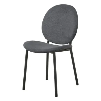 Scaun de dining gri antracit Cliff - Actona imagine