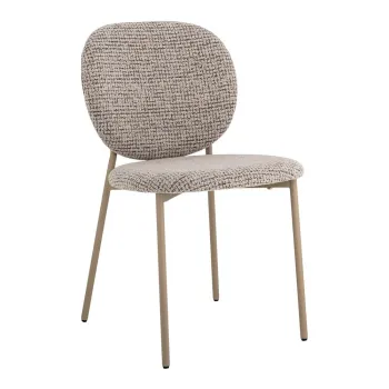 Scaun de dining gri din material textil Percey - Bloomingville imagine