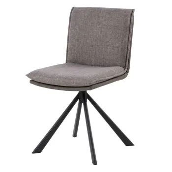 Scaun de dining gri Flynn - Actona imagine