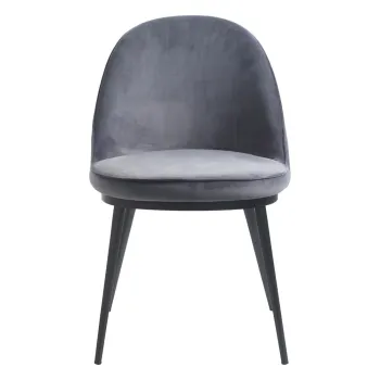 Scaun de dining gri Gain - Unique Furniture imagine