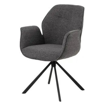 Scaun de dining gri inchis Aura - Actona imagine