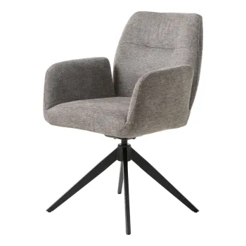 Scaun de dining gri Roxana - Unique Furniture imagine