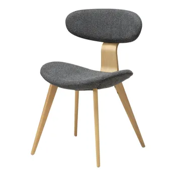 Scaun de dining in culoare naturala deschisa Buckle - DAN-FORM Denmark imagine