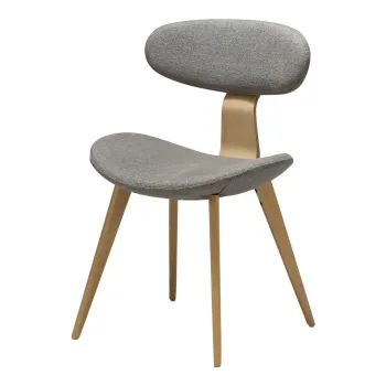 Scaun de dining in culoare naturala deschisa Buckle - DAN-FORM Denmark imagine