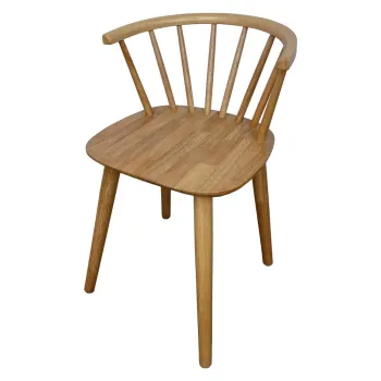 Scaun de dining in culoare naturala Ida - Actona imagine