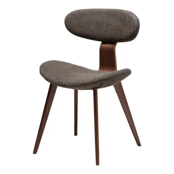 Scaun de dining in culoare naturala inchisa Buckle - DAN-FORM Denmark imagine